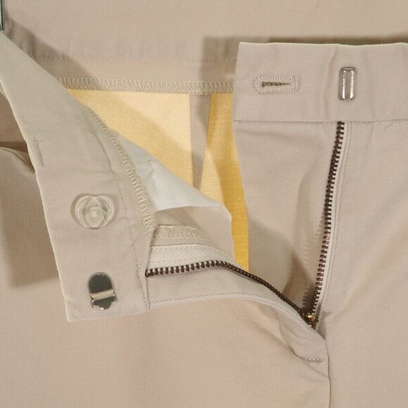 Jones New York Womens Pants Size 2 Petite Khaki Flare Leg Stretchy 28 x 29 - Picture 7 of 7